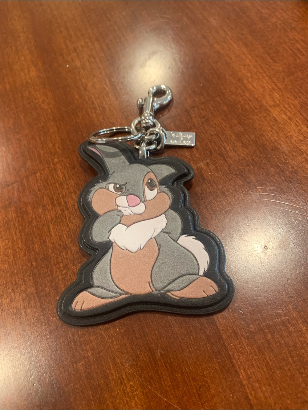 Coach Disney Thumper Keychain Bag Charm in Box